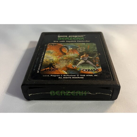 BERZERK Atari 2600 Retro Game Cartridge CX2650 Tested - Picture 2 of 6